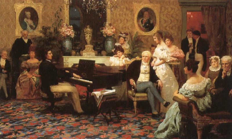 oscar wilde Chopin piano phrase rodziwill Sharon Prince Sweden oil painting art